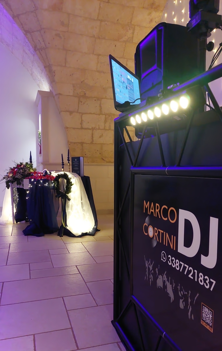 Strumentazione DJ per feste private